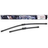 Bosch Aerotwin A557S Front-Scheibenwischer - Set mit 2 Ersatz-Scheibenwischern und vormontiertem Adapter - 2 Wischblätter, 700 mm und 400 mm