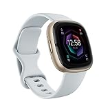 Google Fitbit Sense 2 – Smartwatch Damen / Herren – Fitnessuhr mit integriertem GPS und Telefonfunktion – Fitness-Tracking mit Stressmanagement, EKG und Schlafanalyse – kompatibel mit Android/iOS