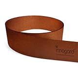 innogard 6012-003 – Rasenkantenband – aus Corten-Stahl – Höhe 20 cm, Rost-Garten-Deko – Beet-Begrenzung mit 5 m Länge