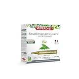SUPERDIET Brennnessel Bio – Gelenkflexibilität – Nomadisches Format – Phytotherapie – Französisches Produkt – 20 Einzeldosen à 15 ml