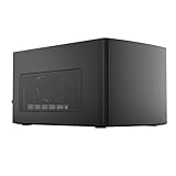 Fractal Design Node 304 Mini-ITX Gehäuse – Kompaktes Design, Erweiterbares Innenleben, USB 3.0 Frontpanel, Schwarz