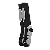 DIKACA Warme Dicke Eishockey-socken mit Anti-rutsch-boden Atmungsaktiv und Schnell Trocknend für Damen Outdoor Wintersport und Skating Weiß