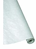 1 Rolle Damast - Tischtuch weiß 1 m x 50 m Papiertischdecke Tischdecke, Papiertischtuch, Einwegtischtuch, Einwegtischdecke, Bierzeltgarnitur, Tischgarnitur, Festzelt