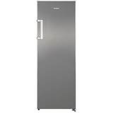 HEINNER HFF‑HS240NFXE++ Gefrierschrank/Upright Tiefkühltruhe, 240 L, Full No Frost, Multi Air‑Flow, Energieklasse E, Inox-Look – 5 Jahre Garantie