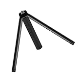 Reisestativ aus Aluminiumlegierung, Desktpp-Stativ für DSLR-Kameras, Handy und Stabilisatoren, rutschfeste Füße