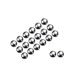 Kozelo 1000Stk Präzision Kugeln - [0.8mm] 304 Edelstahl für Lager Verwendung Solid