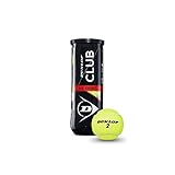 Dunlop Tennisball Club All Court - für Sand, Hartplatz und...