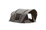 MK-Angelsport 'Fort Knox Air 4 Personen Karpfenzelt Dome Innenhöhe 1.8m Zelt Anglerzelt Angelzelt Bivvy inkl. Gummihammer 2-3