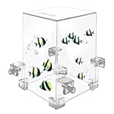 Vakuum-Aquarium-Acryltank – Überwasser-Aquarium Mit Automatischem Nachfüllsystem | Transparenter Fischheber, Umgekehrtes Unterdruckdesign | Erweitert Den Fischaktivitätsbereich Und Die Kreative Aquari