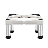 TYTFTDLD Untergestell für Kühlschrank Sockel Höhe 24cm/29cm/39cm für podest kühlschranksockel für geschirrspülerund Statische Haushalts Geräte,Verstellbare Sockel (24-27cm)