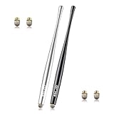 ELZO Tablet Stift für Alle Tablets, 2er Pack Stylus Pen, Eingabestift Touch Pen für Alle Handys, Apple iPad, iPhone, Samsung, Surface, Lenovo, Xiaomi, Chromebook, Huawei Android iOS usw