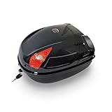 Red Loon Fahrradbox abschließbar Fahrradbox für Gepäckträger | Fahrrad Topcase | Fahrradkoffer abschließbar | Fahrradbox für Gepäckträger | Gepäckträger Koffer | 17 Ltr Topcase für Roller