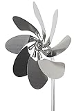 A1003 - SKARAT Speedy28 Windrad aus Edelstahl (28cm Rotor-Durchmesser), kugelgelagert - Made in Germany