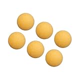 Sbshiouu 6LOTS Ersatzfußballbällchen Professionelles Tisch Fußball Accessoires Für Familienspiele Finger Sport Party Tragen Resistente Tischspielbälle