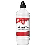 1x 1000ml Sanimo Handdesinfektionsmittel - anwendungsferitig - Desinfektionsmittel für Hände Nachfüllflasche Flächendesinfektion