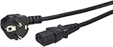 Amazon Basics Netzkabel - 3 m , Schwarz