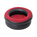 Aufblasbarer Stuhl - Camping Sofa Aufblasbar | Luftstuhl | Lounger Sofa | Texturierte Beflockung Entspannung Sitzecke Für Camping Indoor-Schlafsäle Zimmer Wohnzimmer Schlafzimmer Und Filmabend