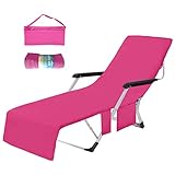 XXL Mikrofaser Schonbezug für Gartenliege Strandhandtuch...