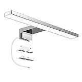Aourow LED Spiegellampe Badezimmer Spiegelleuchte 5W 300mm 500lm Badleuchte Neutralweiß 4000k,Spiegellampen Spiegel Badezimmerschrank 230V,LED Badspiegelleuchten Badezimmerspiegel(kein Schalter)