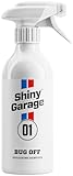 Shiny Garage Insektenentferner Auto Spray 'Bug Off' 500 ml - Wirksamer Insektenreiniger Auto - Effizienter Insektenlöser Auto - Insekten Reiniger Auto Sicher für Lack, Kunststoff und Gummi