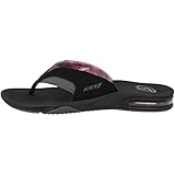 Reef Damen Fanning Flipflop, Black/Grey, 41 EU