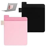 Tragbare Festplattenhülle für Laptop,2 Stück aufklebbare Maustaschen,Selbstklebende Taschenhalterung für Computerzubehör,Aufbewahrungstasche für Maus-Headsets für tragbare Externe USB-Kabel