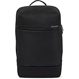SALZEN Savvy Rucksack aus Leder Farbe Aligned Smoke, Volumen 15 Liter mit gepolstertem Laptopfach