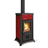 Nordica Gemma Elegance 7111600 Holzofen, Farbe Bordeaux