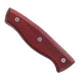 CONGARTENO Holzgriff Messergriff Ersatzgriff für Küchenmesser Robustes Vollholz Kompatibel mit Koch Obst und Fleischmessern Vielseitiges DIY Küchenzubehör Komfortabler Halt Langlebig und