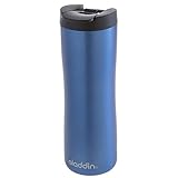 Aladdin Leak-Lock Thermavac Stainless Steel Travel Mug 0.35L Blau – Auslaufsicherer Thermobecher - Doppelwandige Vakuumisolierung - Hält 3 Stunden Heiß - BPA-Frei - Spülmaschinenfest