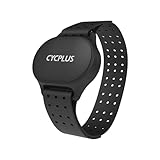 CYCPLUS Herzfrequenzmesser Armband, Bluetooth 5.1 ANT+ HR Monitor mit HR Zone LED Anzeige, IP67 Wasserdicht, Verwendung für Laufen Radfahren Fitness und andere Sportarten(schwarz)