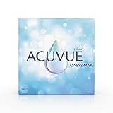 ACUVUE OASYS MAX 1-Day Tageslinsen – Helfen dabei, das Gefühl von müden und trockenen Augen zu reduzieren – Tageskontaktlinsen mit -4.50 dpt und BC 8.5 – UV Schutz und angenehmes Tragegefühl