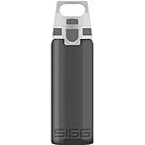 SIGG - Tritan Trinkflasche - Total Color ONE ONE - Für Kohlensäurehaltige Getränke Geeignet - Spülmaschinenfest - Auslaufsicher - Federleicht - BPA-frei - 0,6L / 1L