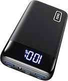 INIU Power Bank, 22,5W Powerbank Klein Aber Stark 20000mAh (USB C Input & Output), PD 3.0 QC 4.0 Externe Handyakkus with LED Display, Kompatibel mit iPhone 16 15 14 13 12 Pro Max Samsung iPad Huawei