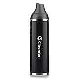 Vaporizer Verdampfer Ciberate Dry Herb mit großer Keramikkammer und 2200mAh Batterie, 5 intelligente Temperaturregelung, reiner Dampf für Kräuter Weed Tabak, ohne Nikotin