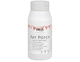 KREUL 49153 - Art Potch Lack und Leim transparent glänzend, 750 ml, Serviettentechnik- und Dekokleber auf Wasserbasis, für Holz, Keramik, Stein und Karton