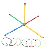 VOSAREA 1Satz Wurfspielzeug für Innenbereich Interaktives Ringwurfspiel für Partyspiele für Indoor und Outdoor für Karneval und Geburtstagsfeiern