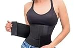 Leyeet Sweat Waist Trainer for Women Workout t Waist Trimmer Waist Trainer Tummy Control Wrap for Daily Wear