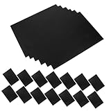 Gadpiparty 100 Blatt A4 -Druckpapier Zeichnung leer dünn Handwerk groß Drucken Sammelalbum druckbar Mehrzweckpapier Büropapier Doppelseitiges Papier Druckerpapier DIY Bastelpapier Schwarz