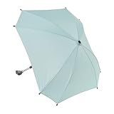 reer ShineSafe Sonnenschirm für Kinderwagen, universal nutzbar, dreh- und neigbar, mint