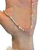 Perlen-Halskette für Haustierhalsdekorationen, Perlen, modisches Geschenk, Hundehalskette, Haustierschmuck, ausziehbare Kette, Katzenhalsband