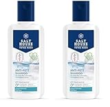 Salthouse Totes Meer Therapie Anti-Fett Shampoo, Bioaktiv-Komplex befreit Kopfhaut von Fett, mit Lemongrass für Frischegefühl, 250ml (Packung mit 2)