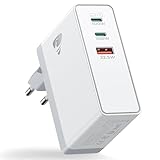 100W USB C Ladegerät, 3-Port Schnellladegerät für MacBook, PPS Netzteil USB Mehrfach Ladegeräte USBC 3-in-1 Adapter für iPhone 16/15/14/13 Serie, iPad, Samsung Galaxy, Pixel, Handy, Tragbare Computer