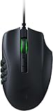 Razer Naga X - Kabelgebundene Gaming Maus mit 16 programmierbaren Tasten für PC/Mac (Optische Maus Switches, optischer 5G-Sensor, Speedflex-Kabel, Chroma RGB Beleuchtung) Schwarz