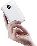 VEGER Powerbank 20000mAh, 22.5W Power Bank Klein Aber Stark Externer Handyakkus PD QC3.0 Schnelles Aufladen USB C Externer Akku Kompatibel mit iPhone/Samsung/Huawei/iPad usw(Weiß)