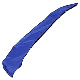 iplusmile Boots Sonnenschutzplane 600d Oxford UV Beständig Ersatzplane für Boots Mittelkonsole mit Aufbewahrungstasche Marinequalität Blau Schutz für Paddelboote und Steuerkonsole