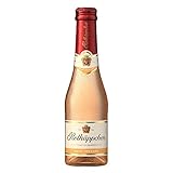 Rotkäppchen Sekt Rosé Trocken (1x 0,2l) - Frischer, lebendiger Sekt mit fruchtiger Note in der praktischen Kleinflasche