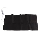 Resefinem Electric Heizkissen Schnelles Erhitzen weicher Polyester Baumwollmaterial ideal zum Schlafen und Erhitzen von 60 x 30 cm DC 12 V 30W mit 5521 weiblicher Stecker