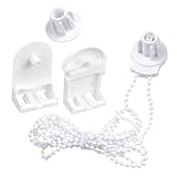 BESTYASH 1Satz Rolladen Reparaturset mit Flexibler Installationsmethode für Jalousien Zubehör für Schlafzimmer Wohnzimmer und Halterungen und Kettengewichten