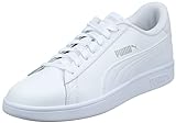 PUMA Unisex Smash V2 L Sneaker, White White, 44 EU
